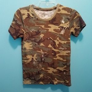 Mercantile Collector's Tee Camouflage with glitter